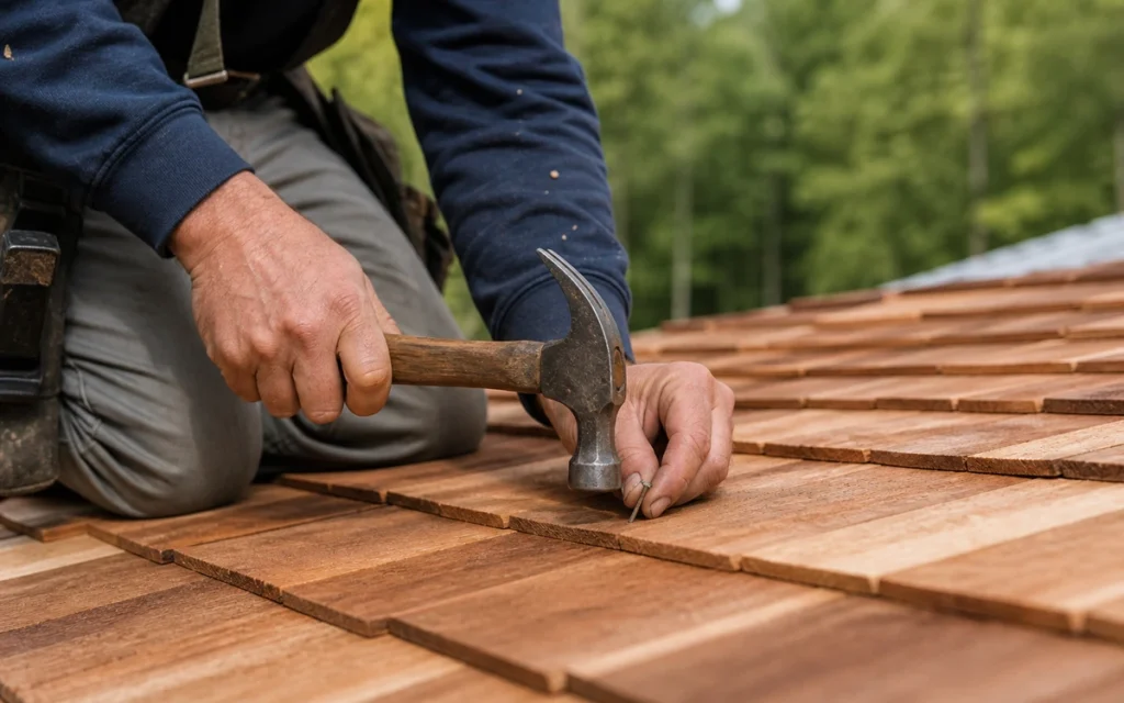 Cedar Shake Roof Repairs in Alpharetta, GA
