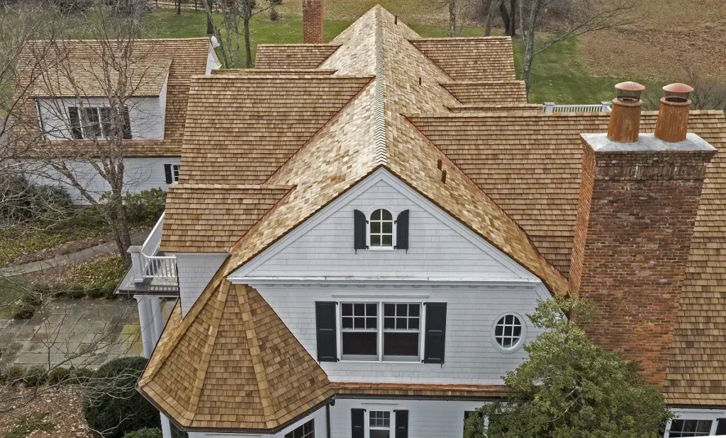Cedar Shake Roof Installation in Alpharetta, GA