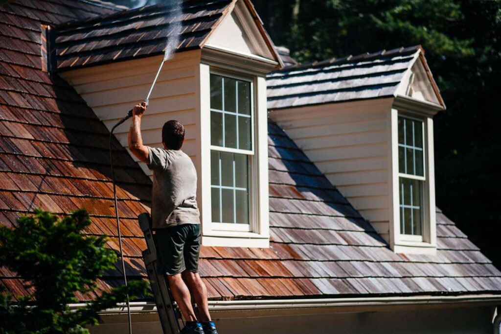 Cedar Shake Roof Cleaning in Alpharetta, GA