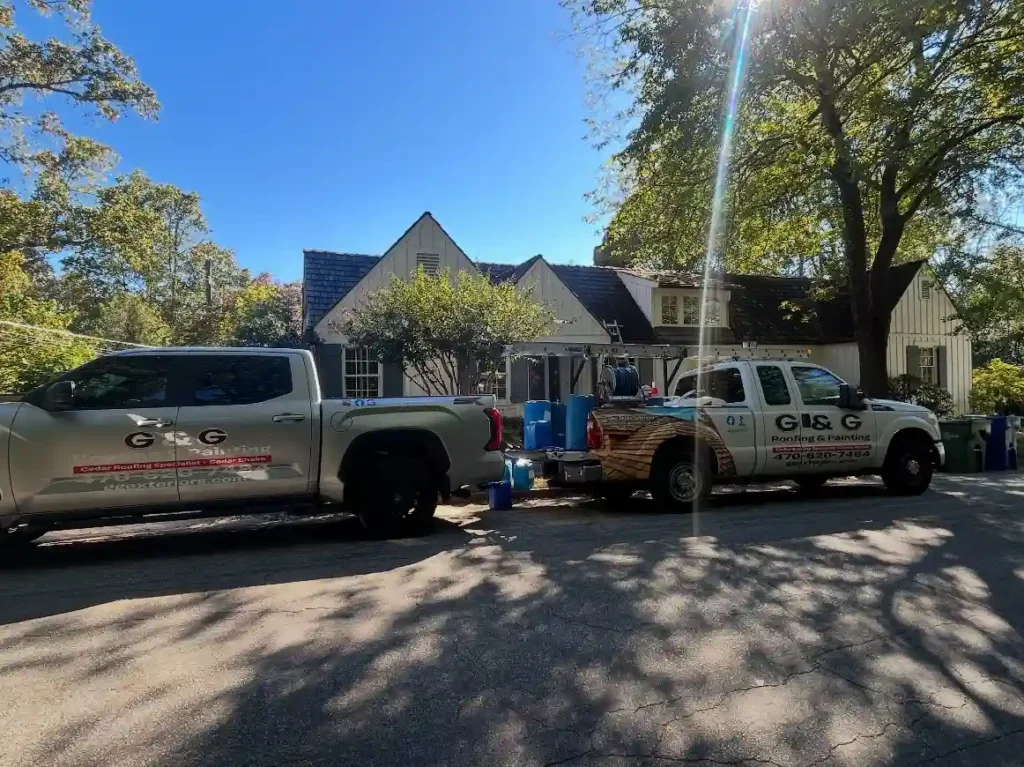 Before image of Roofing in Atlanta, GA